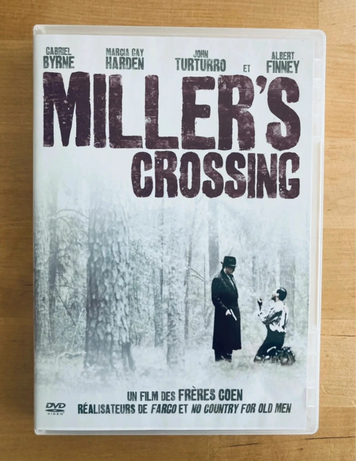 DVD Miller’s Crossing des frères Coen.